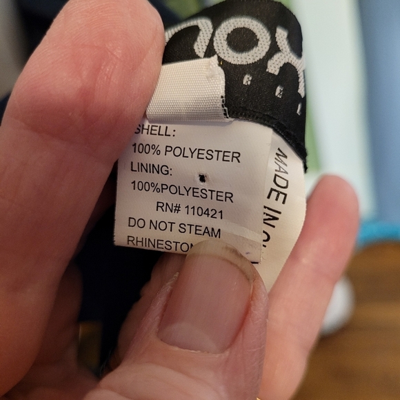 NOX apparel 2 piece formal beaded dress - L.   M - Picture 9 of 11